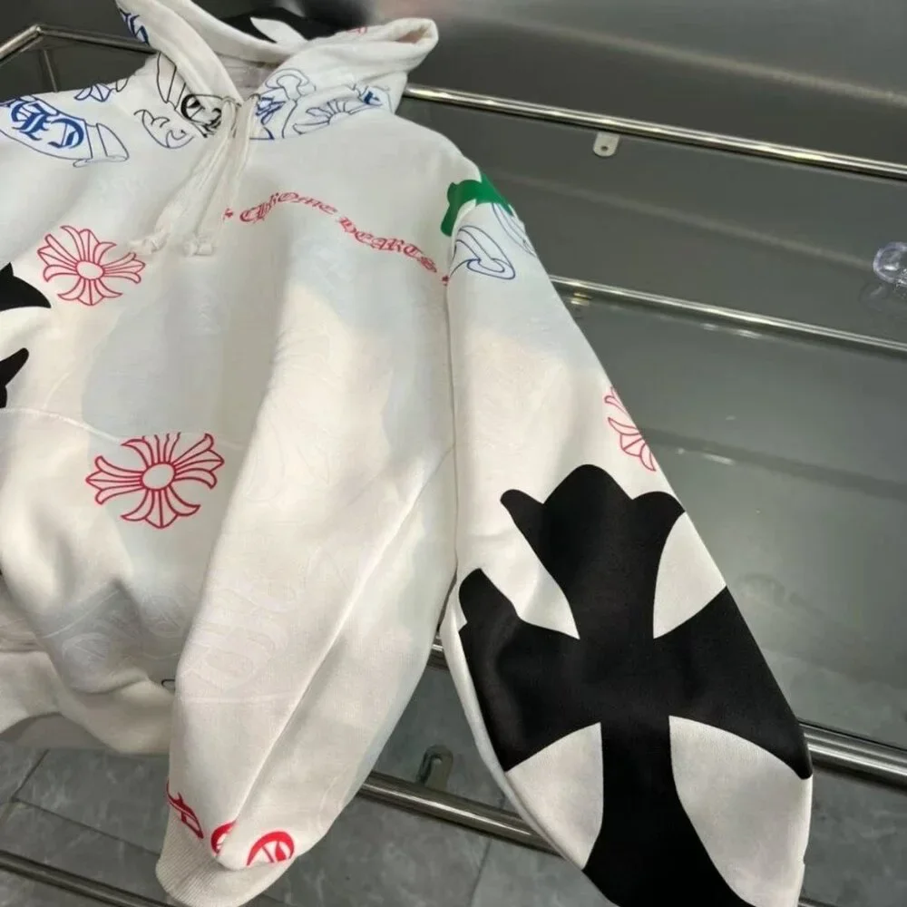 NWT Chrome Hearts Hoodie White - Picture 5 of 6